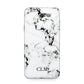 Marble Small Initials Personalised Samsung Galaxy J7 2017 Case
