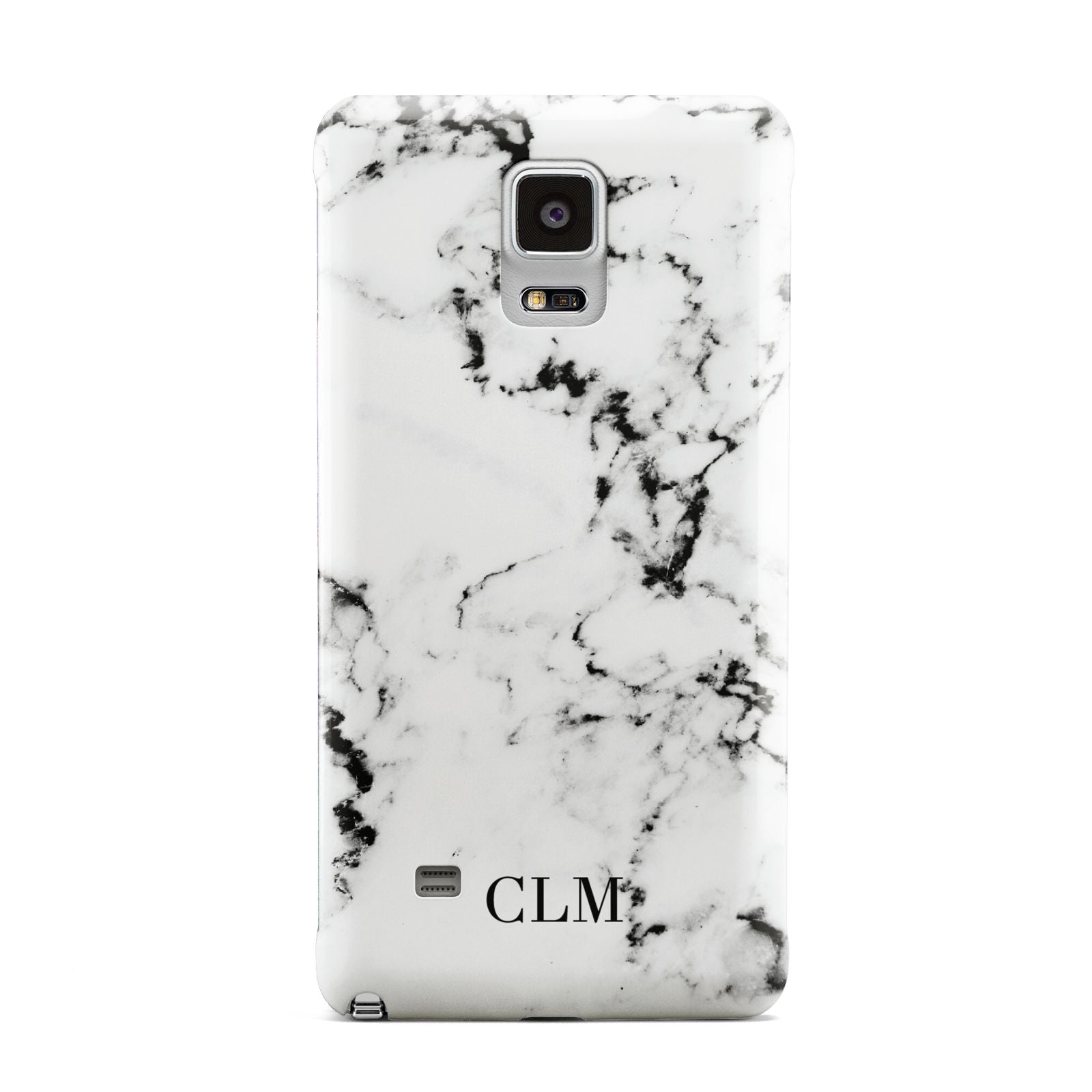 Marble Small Initials Personalised Samsung Galaxy Note 4 Case