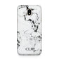 Marble Small Initials Personalised Samsung J5 2017 Case