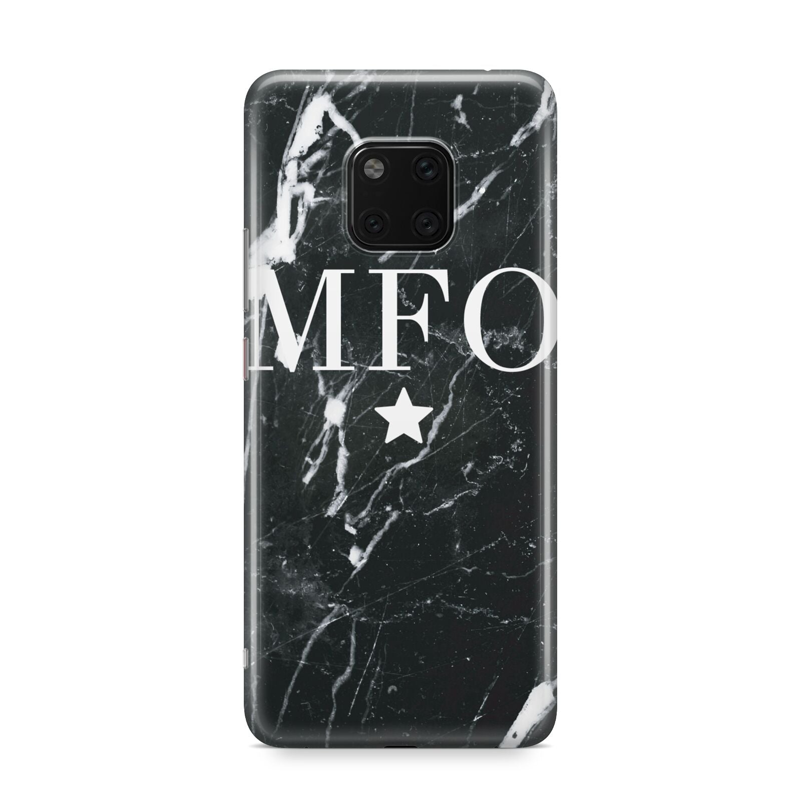 Marble Star Initials Personalised Huawei Mate 20 Pro Phone Case