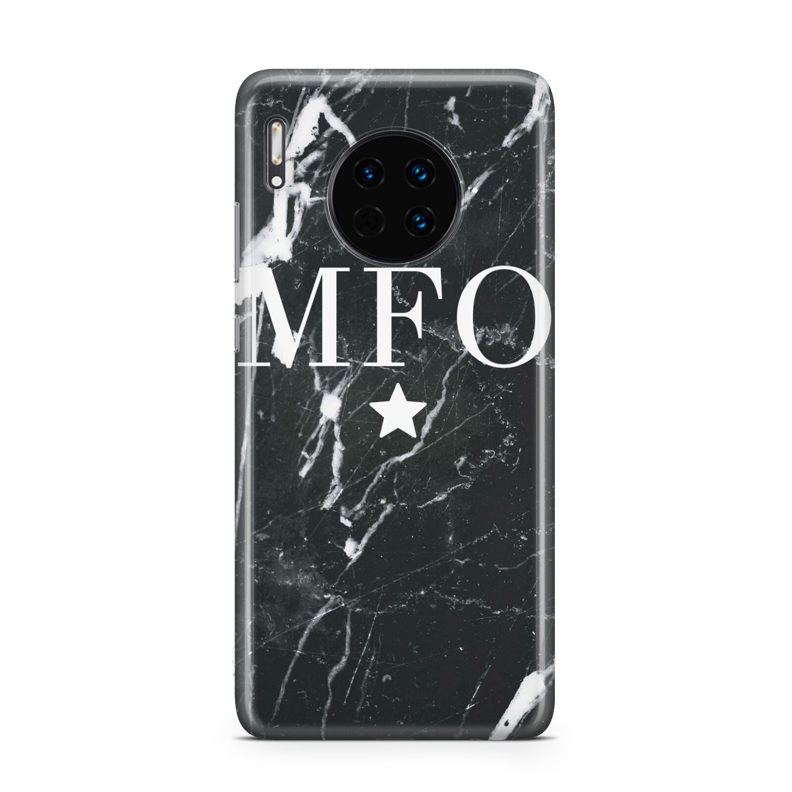 Marble Star Initials Personalised Huawei Mate 30