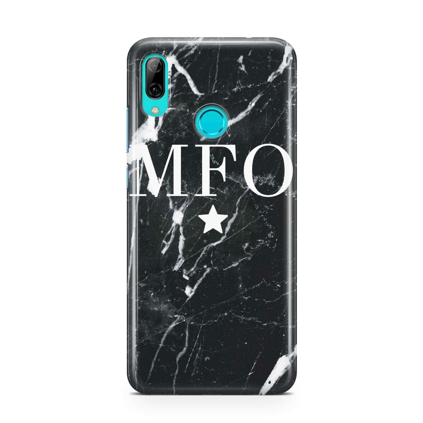 Marble Star Initials Personalised Huawei P Smart 2019 Case