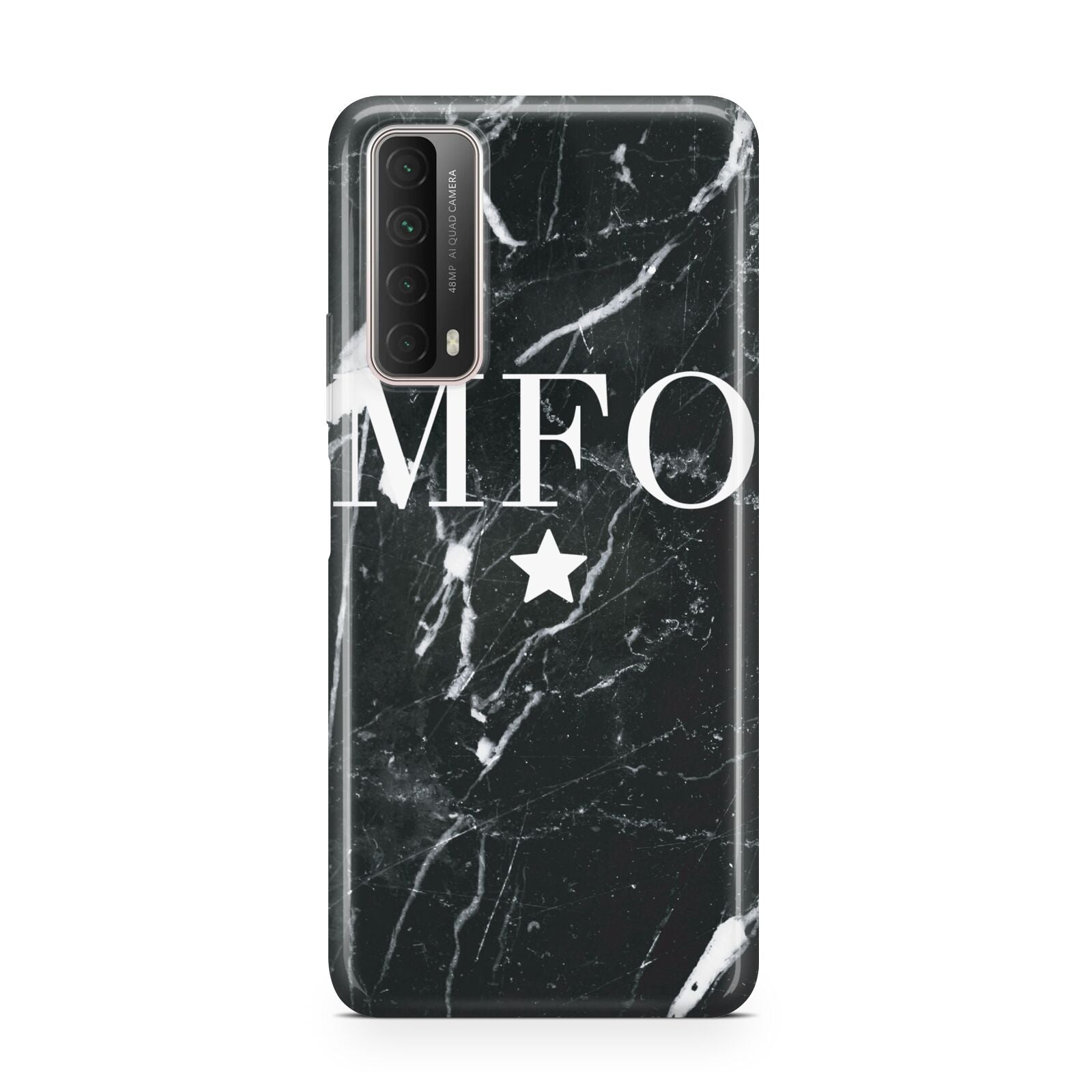 Marble Star Initials Personalised Huawei P Smart 2021