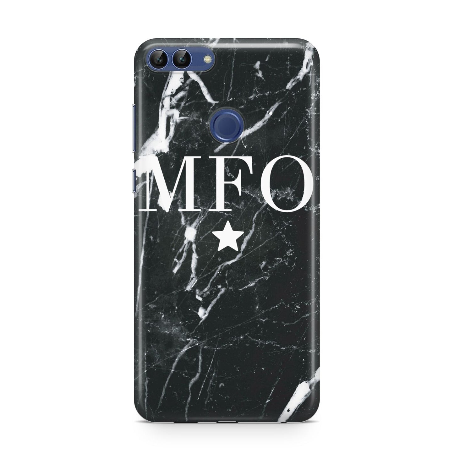 Marble Star Initials Personalised Huawei P Smart Case
