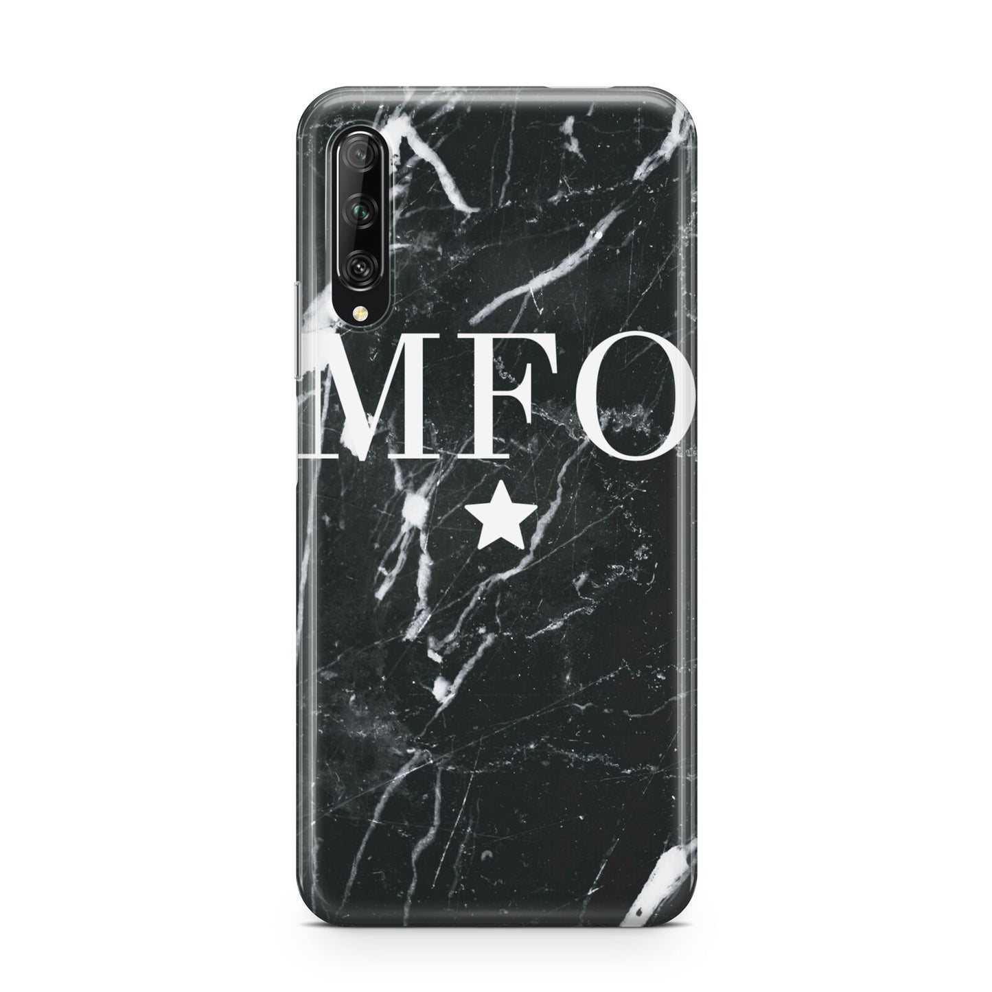 Marble Star Initials Personalised Huawei P Smart Pro 2019