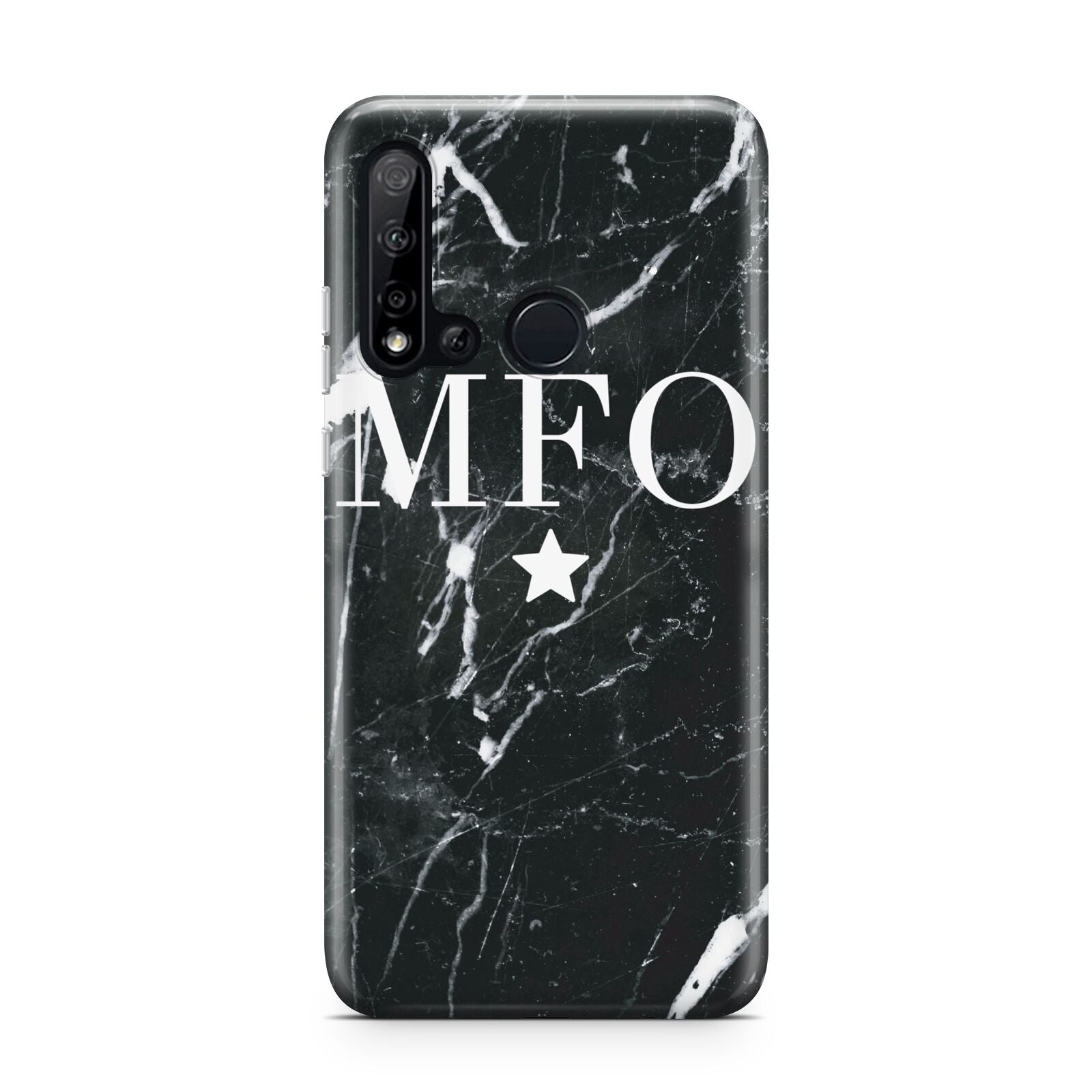 Marble Star Initials Personalised Huawei P20 Lite 5G Phone Case