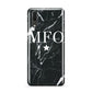 Marble Star Initials Personalised Huawei P20 Phone Case