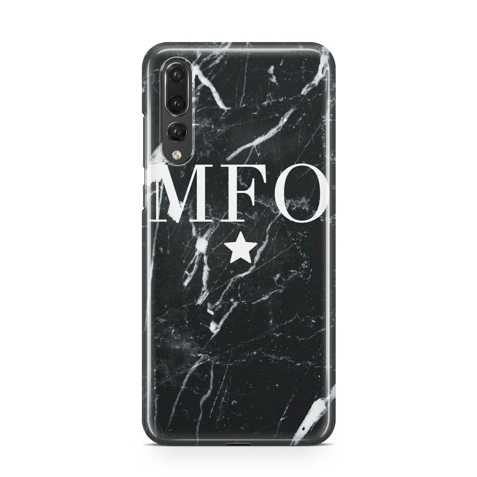Marble Star Initials Personalised Huawei P20 Pro Phone Case