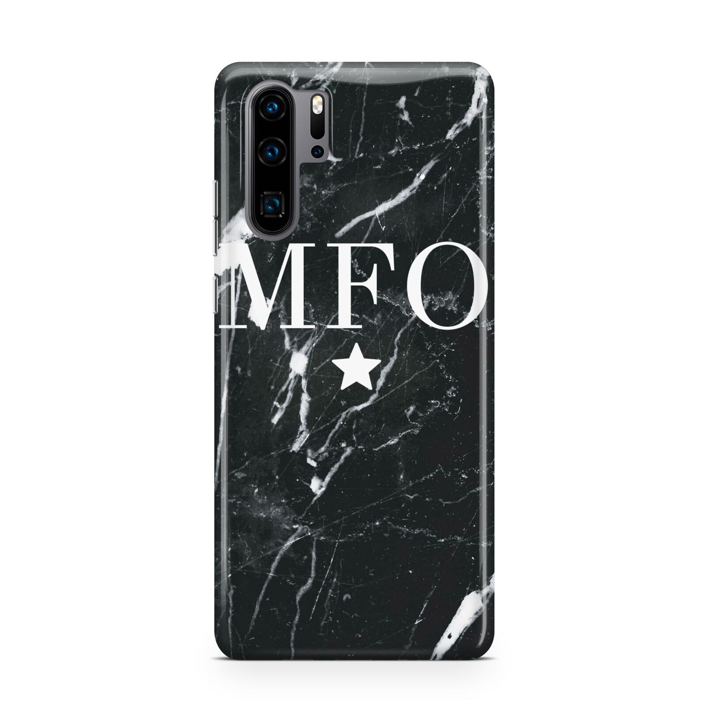 Marble Star Initials Personalised Huawei P30 Pro Phone Case