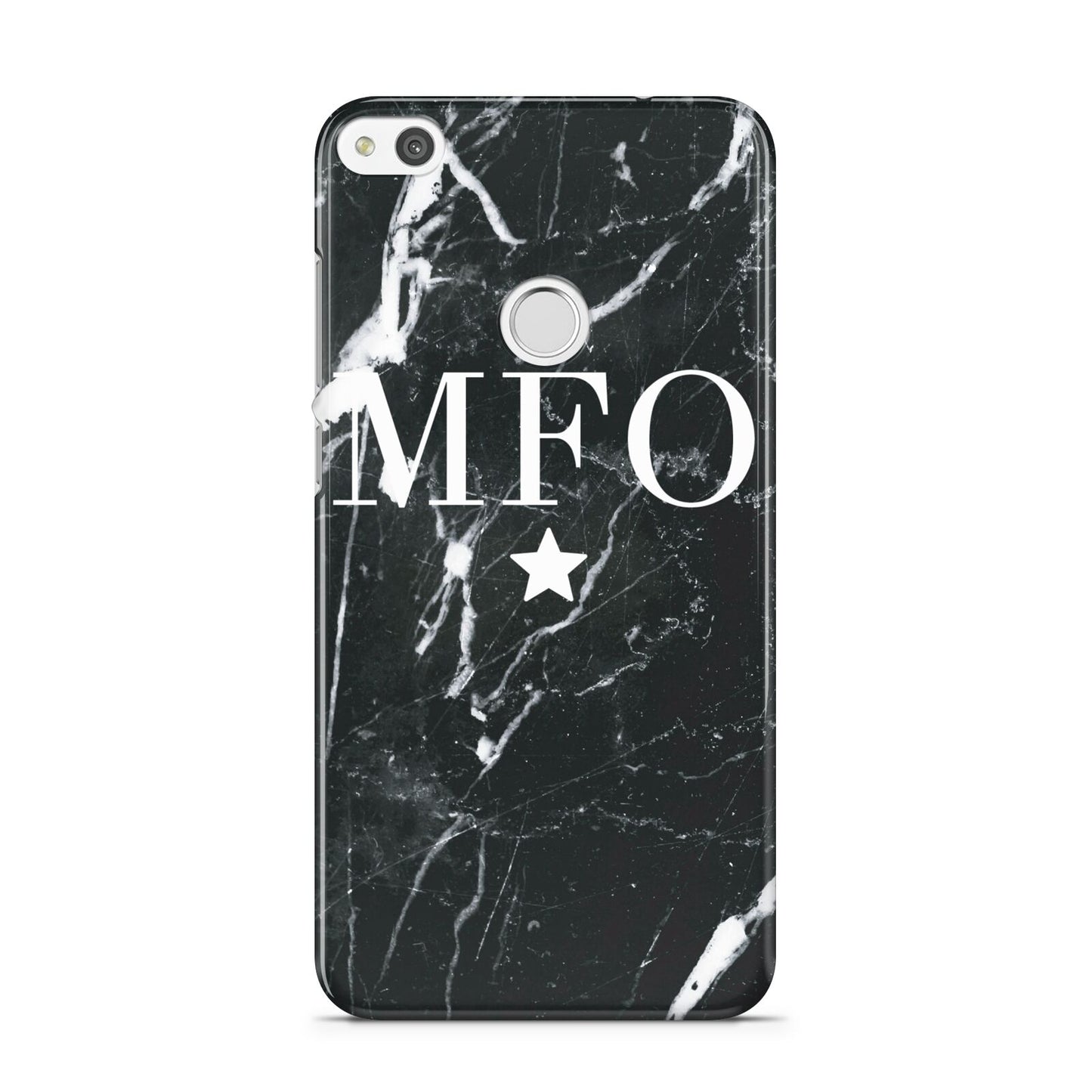 Marble Star Initials Personalised Huawei P8 Lite Case
