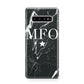 Marble Star Initials Personalised Protective Samsung Galaxy Case