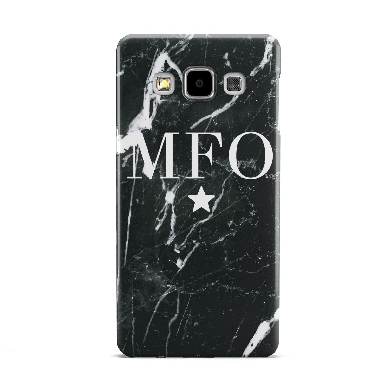 Marble Star Initials Personalised Samsung Galaxy A5 Case