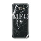 Marble Star Initials Personalised Samsung Galaxy A8 2016 Case