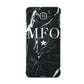 Marble Star Initials Personalised Samsung Galaxy Alpha Case