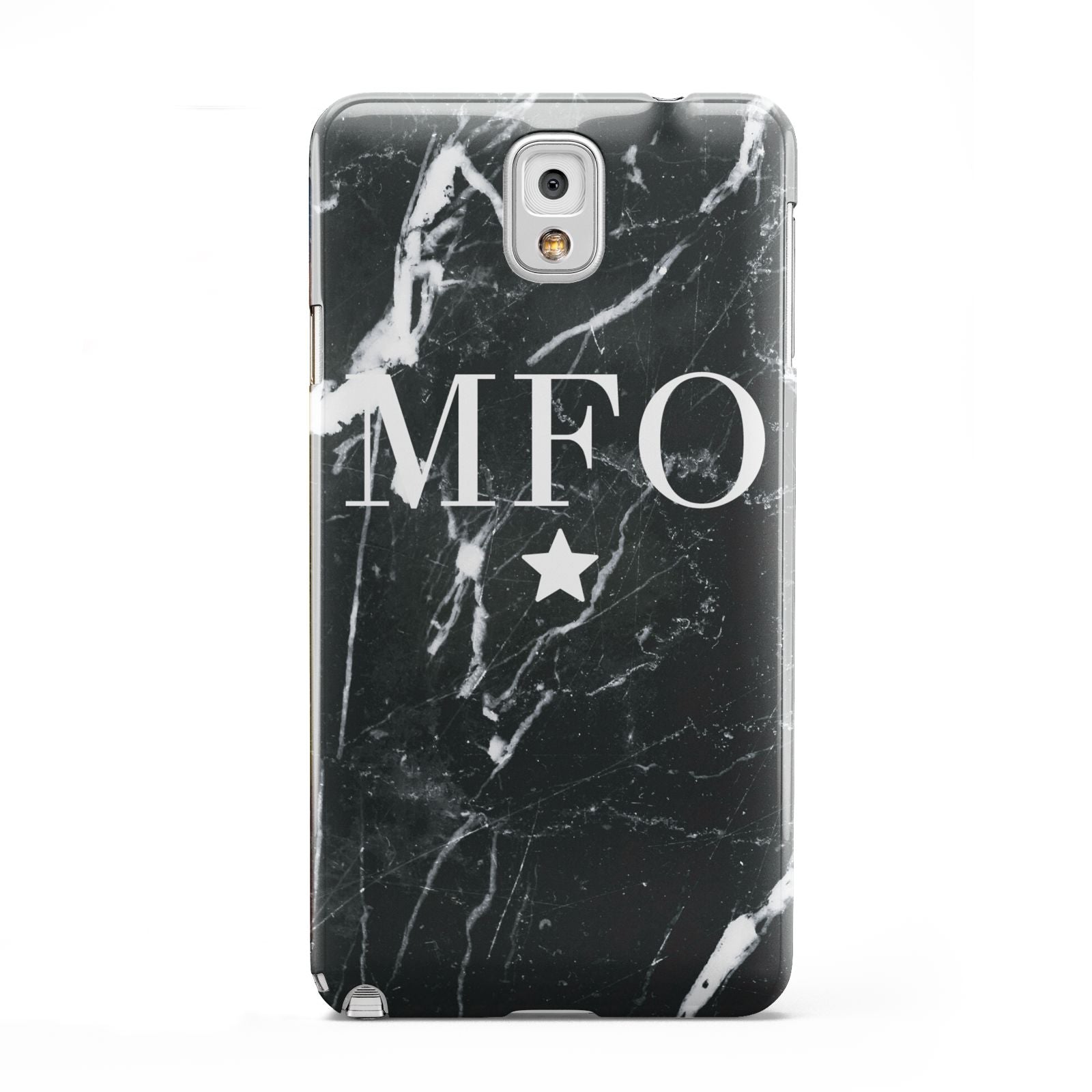 Marble Star Initials Personalised Samsung Galaxy Note 3 Case