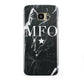 Marble Star Initials Personalised Samsung Galaxy S7 Edge Case