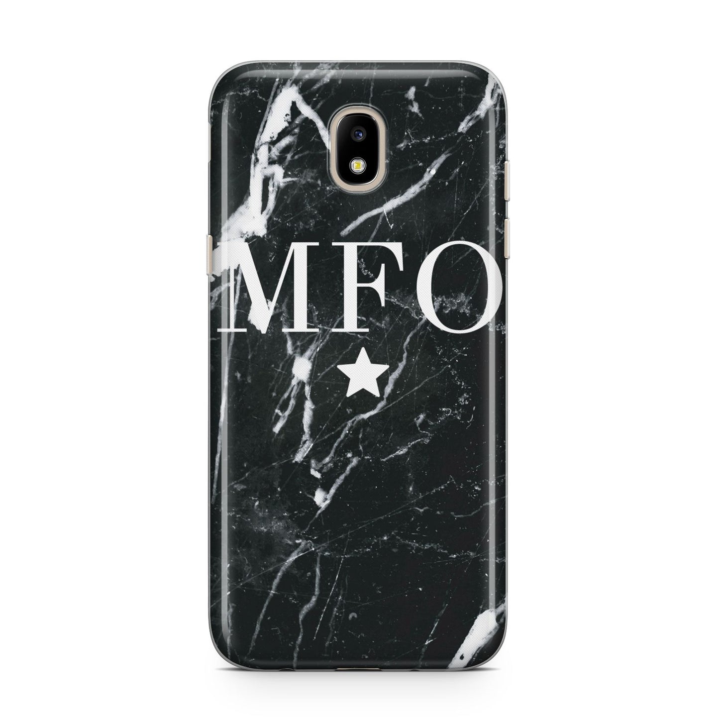 Marble Star Initials Personalised Samsung J5 2017 Case