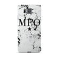 Marble Star Personalised Initials Samsung Galaxy Alpha Case