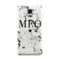 Marble Star Personalised Initials Samsung Galaxy Note 4 Case