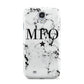 Marble Star Personalised Initials Samsung Galaxy S4 Case