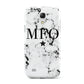 Marble Star Personalised Initials Samsung Galaxy S4 Mini Case