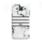 Marble Stripes Initials Personalised Samsung Galaxy J5 Case