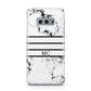 Marble Stripes Initials Personalised Samsung Galaxy S10E Case