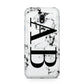 Marble Vertical Initials Personalised Samsung Galaxy J3 2017 Case