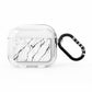 Marble White AirPods Clear Case 3rd Gen