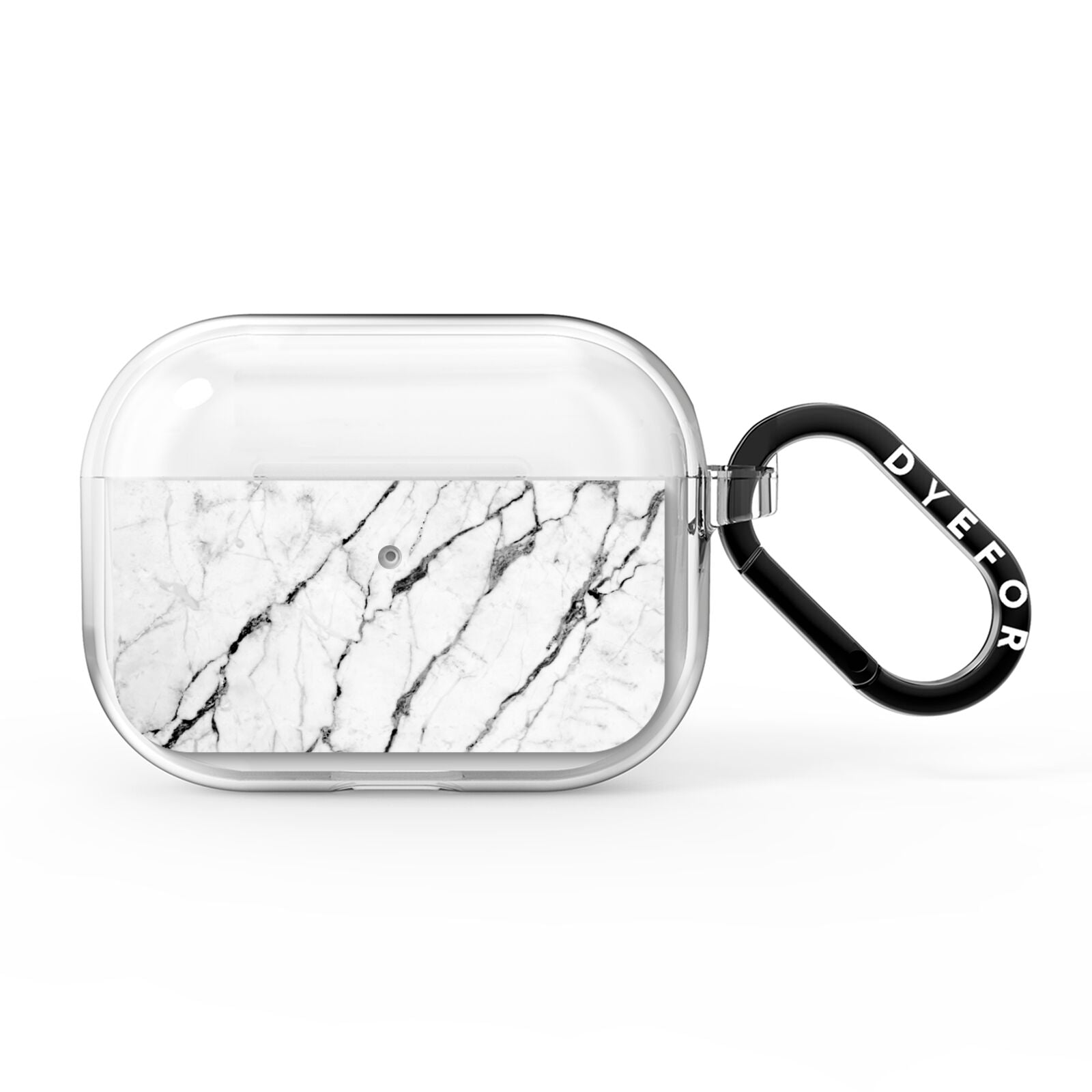 Marble White AirPods Pro Clear Case