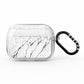 Marble White AirPods Pro Glitter Case
