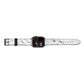 Marble White Apple Watch Strap Size 38mm Landscape Image Space Grey Hardware