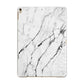 Marble White Apple iPad Gold Case