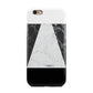 Marble White Black Apple iPhone 6 3D Tough Case