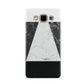 Marble White Black Samsung Galaxy A5 Case