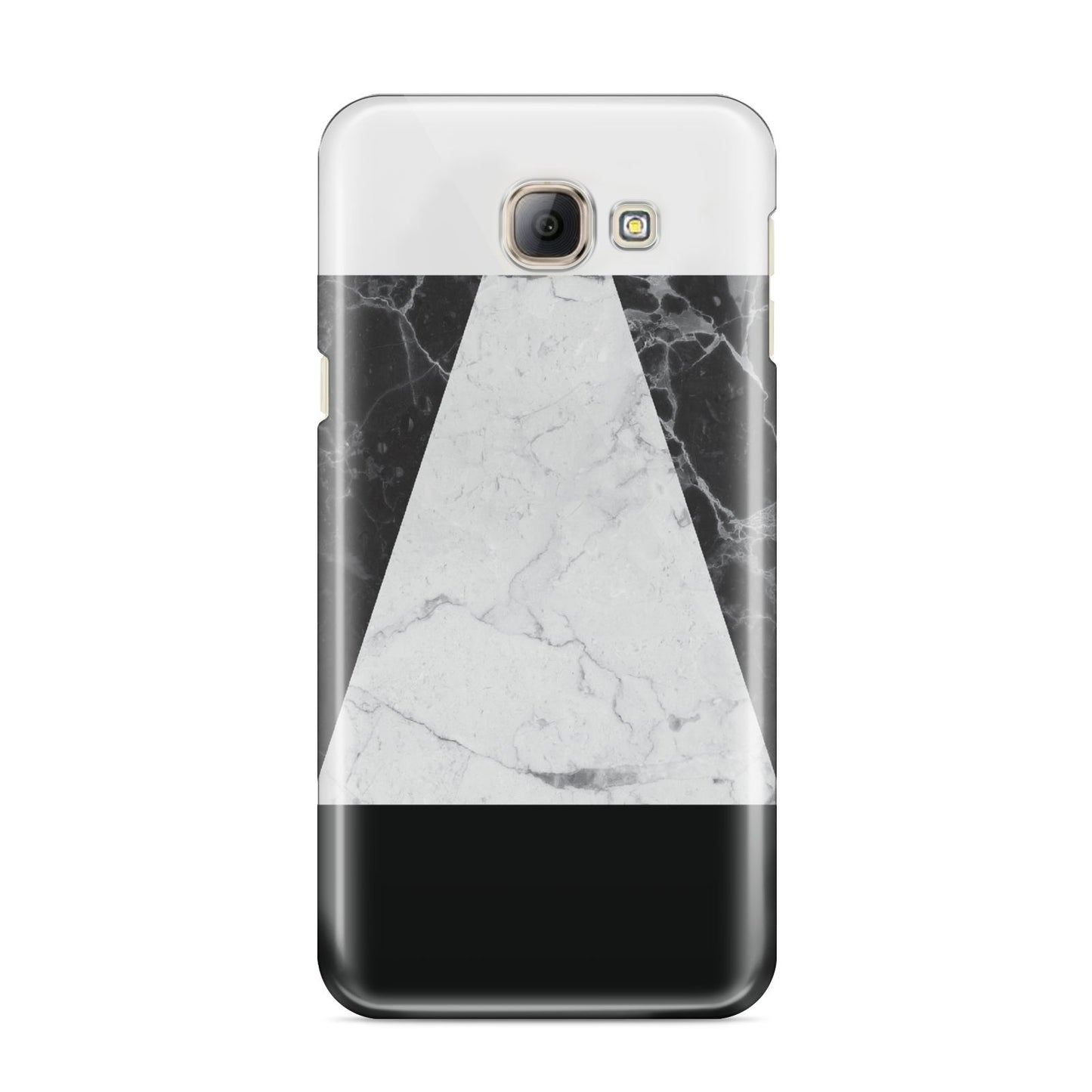 Marble White Black Samsung Galaxy A8 2016 Case