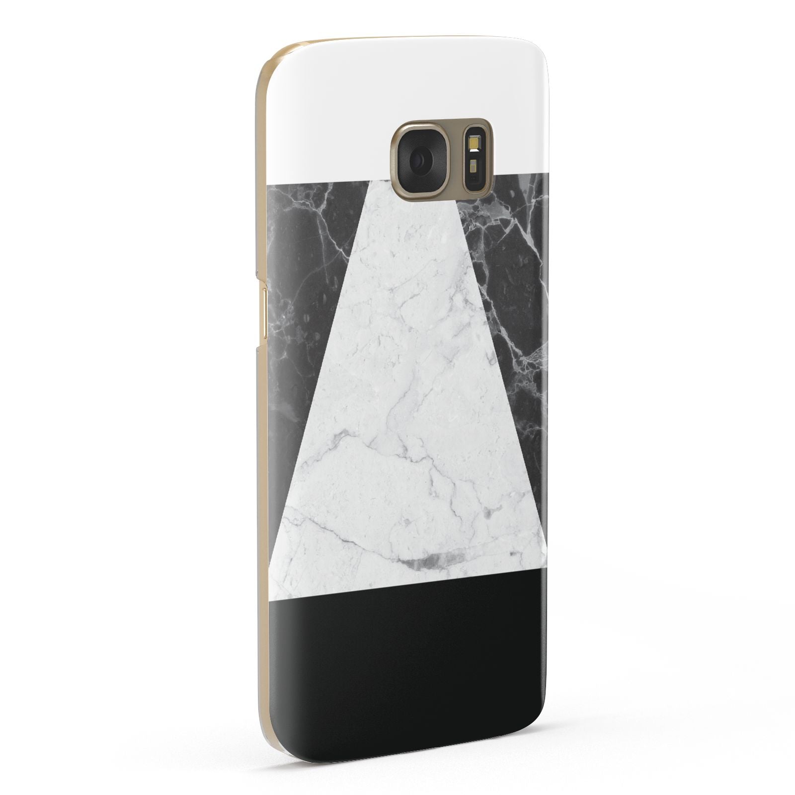 Marble White Black Samsung Galaxy Case Fourty Five Degrees