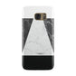 Marble White Black Samsung Galaxy Case