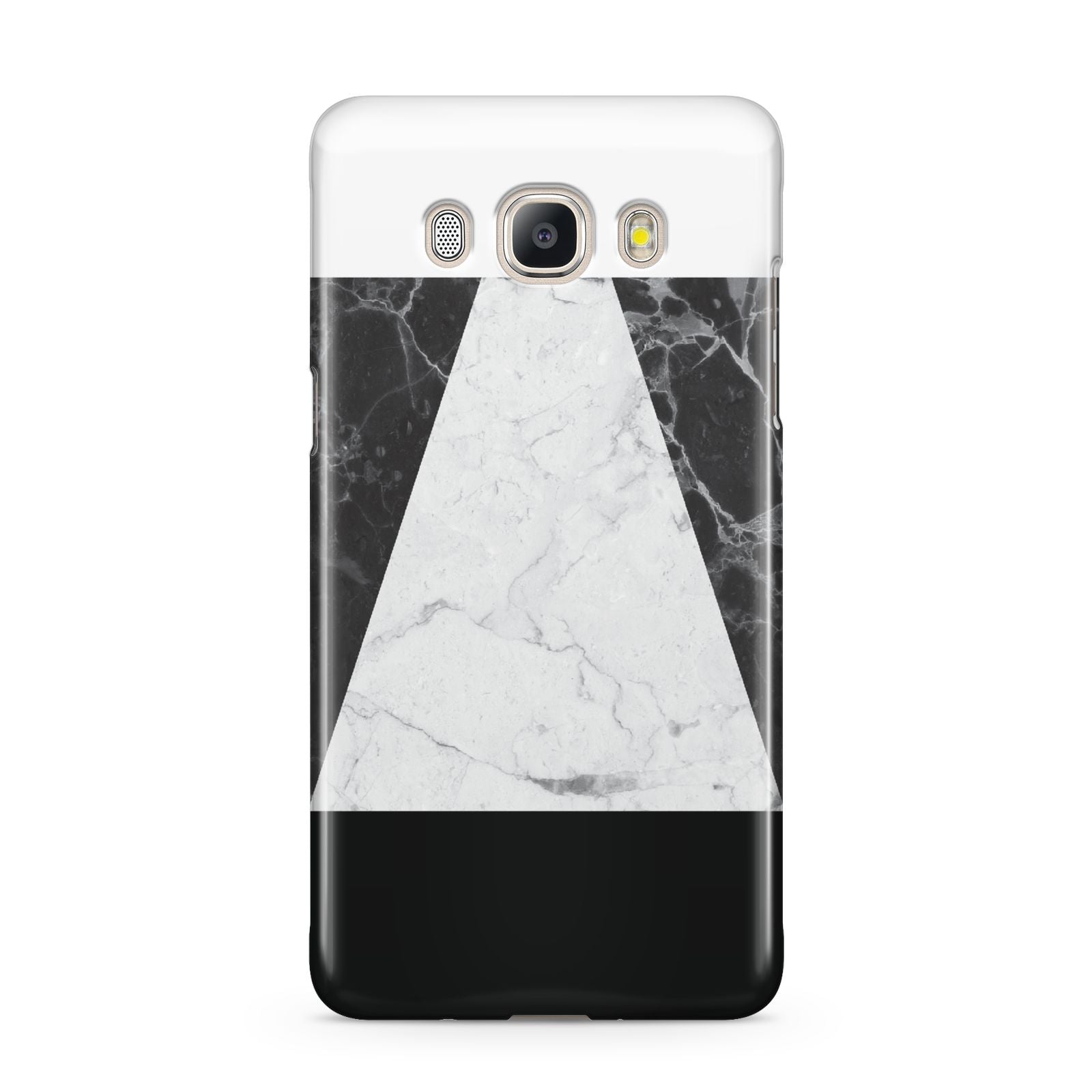Marble White Black Samsung Galaxy J5 2016 Case