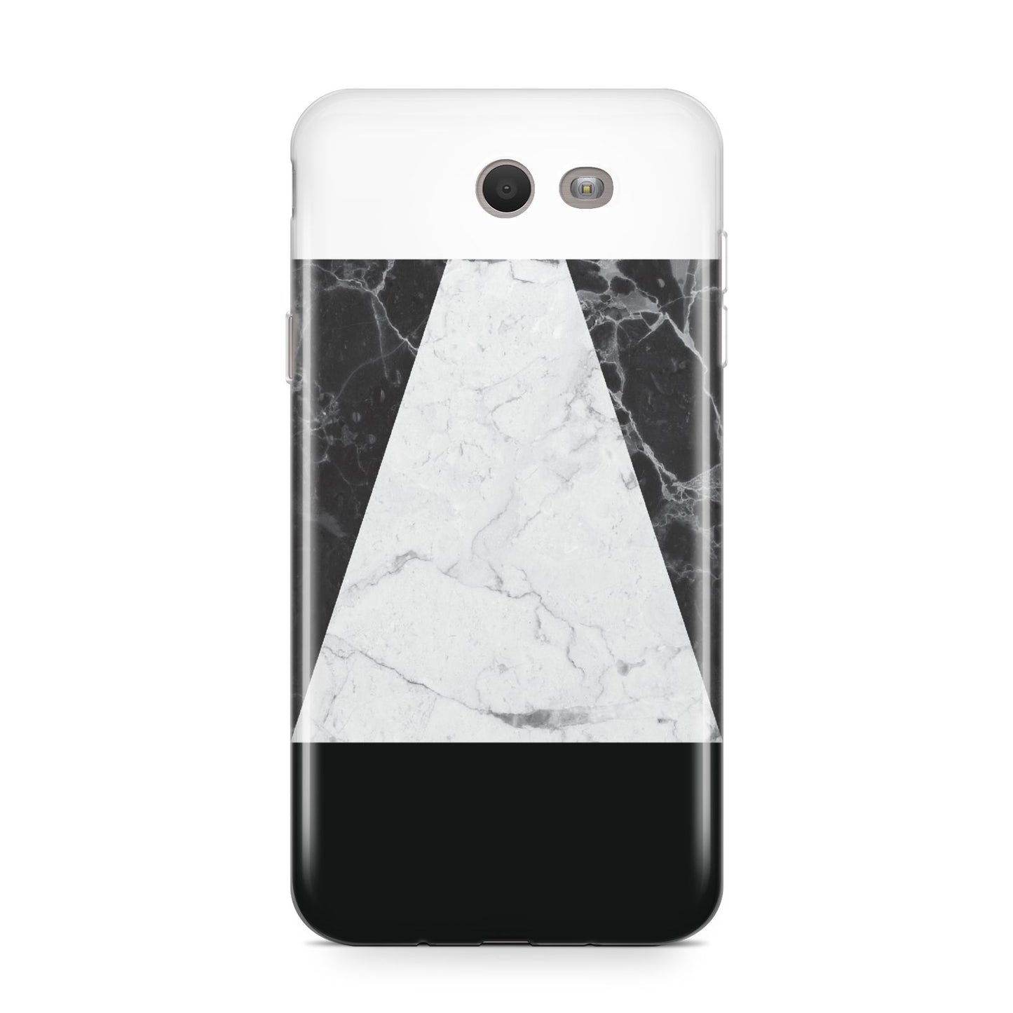 Marble White Black Samsung Galaxy J7 2017 Case