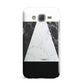 Marble White Black Samsung Galaxy J7 Case