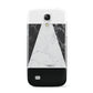 Marble White Black Samsung Galaxy S4 Mini Case