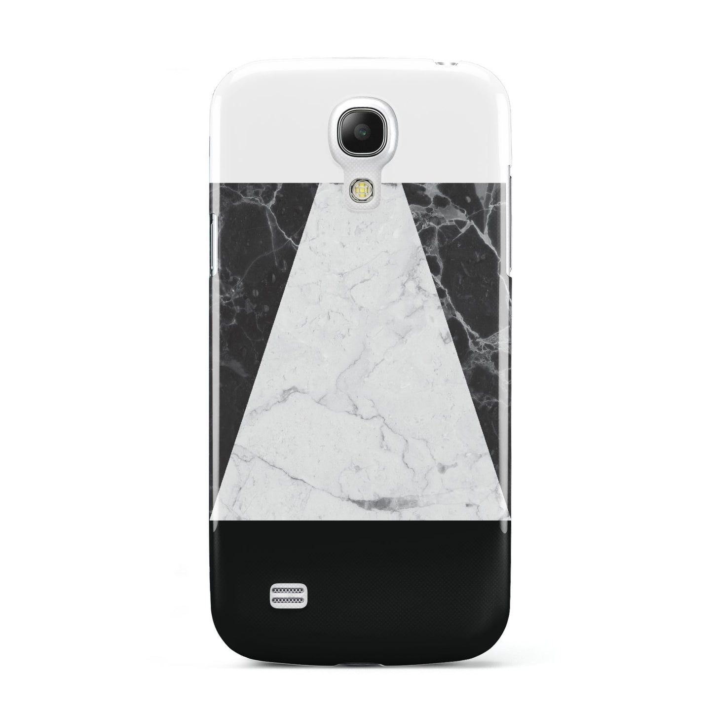 Marble White Black Samsung Galaxy S4 Mini Case