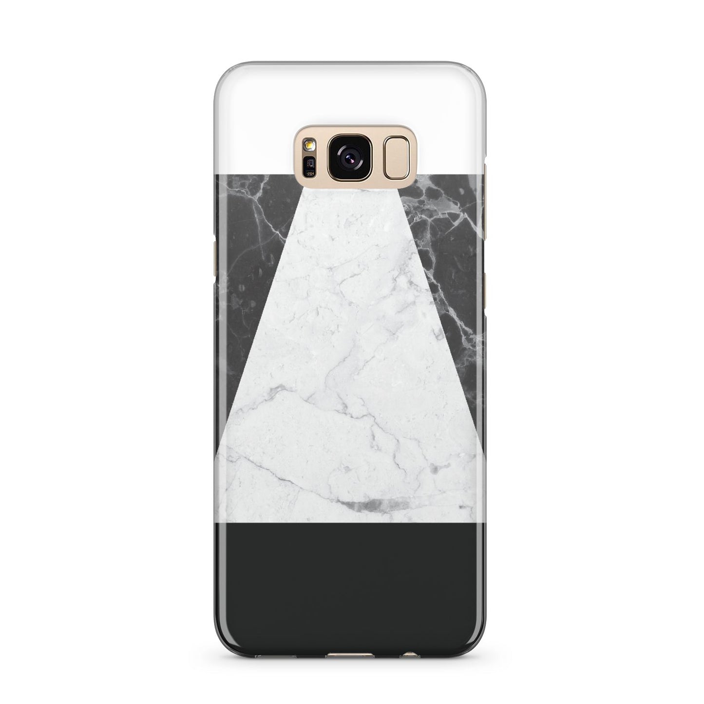 Marble White Black Samsung Galaxy S8 Plus Case