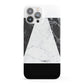 Marble White Black iPhone 13 Pro Max Full Wrap 3D Snap Case