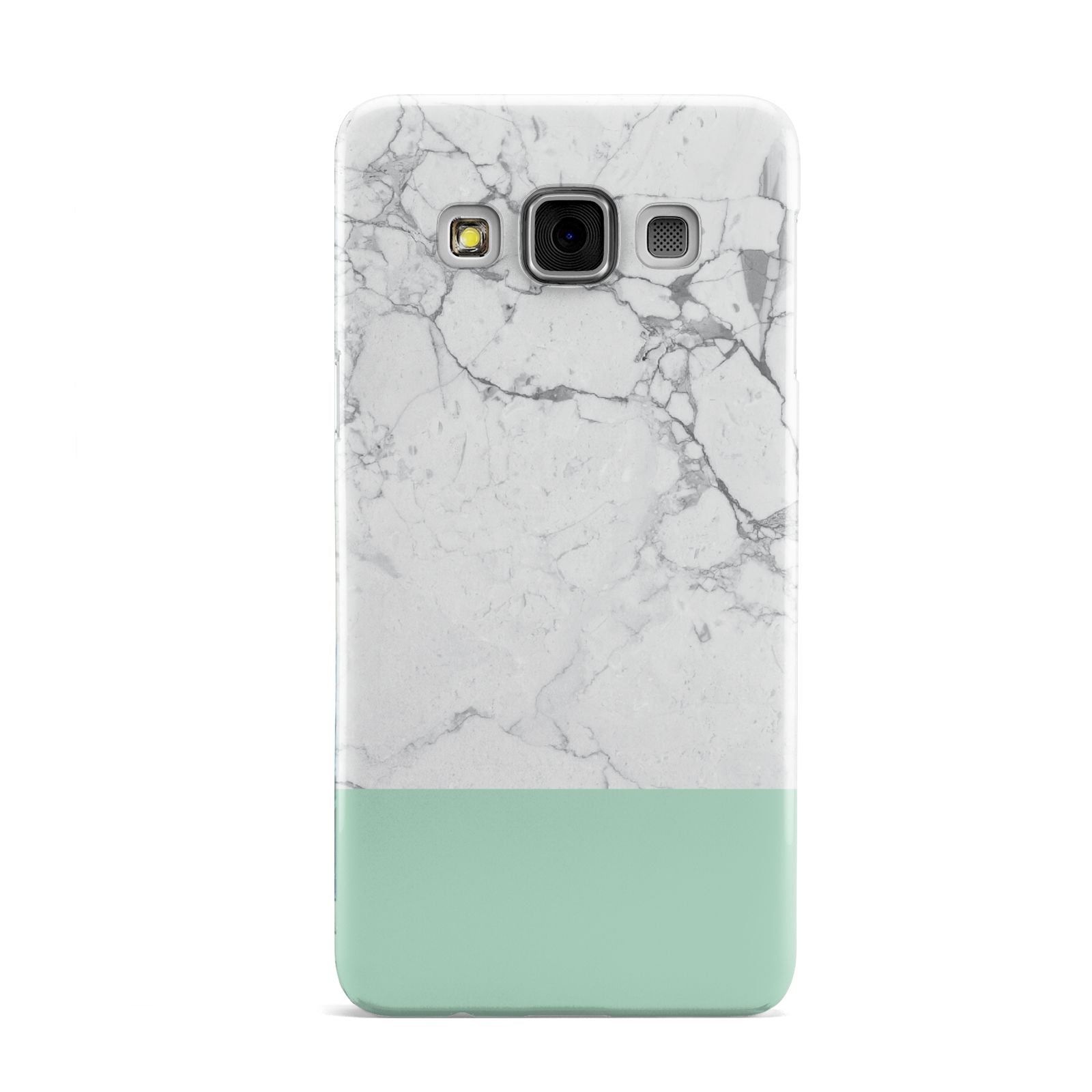 Marble White Carrara Green Samsung Galaxy A3 Case