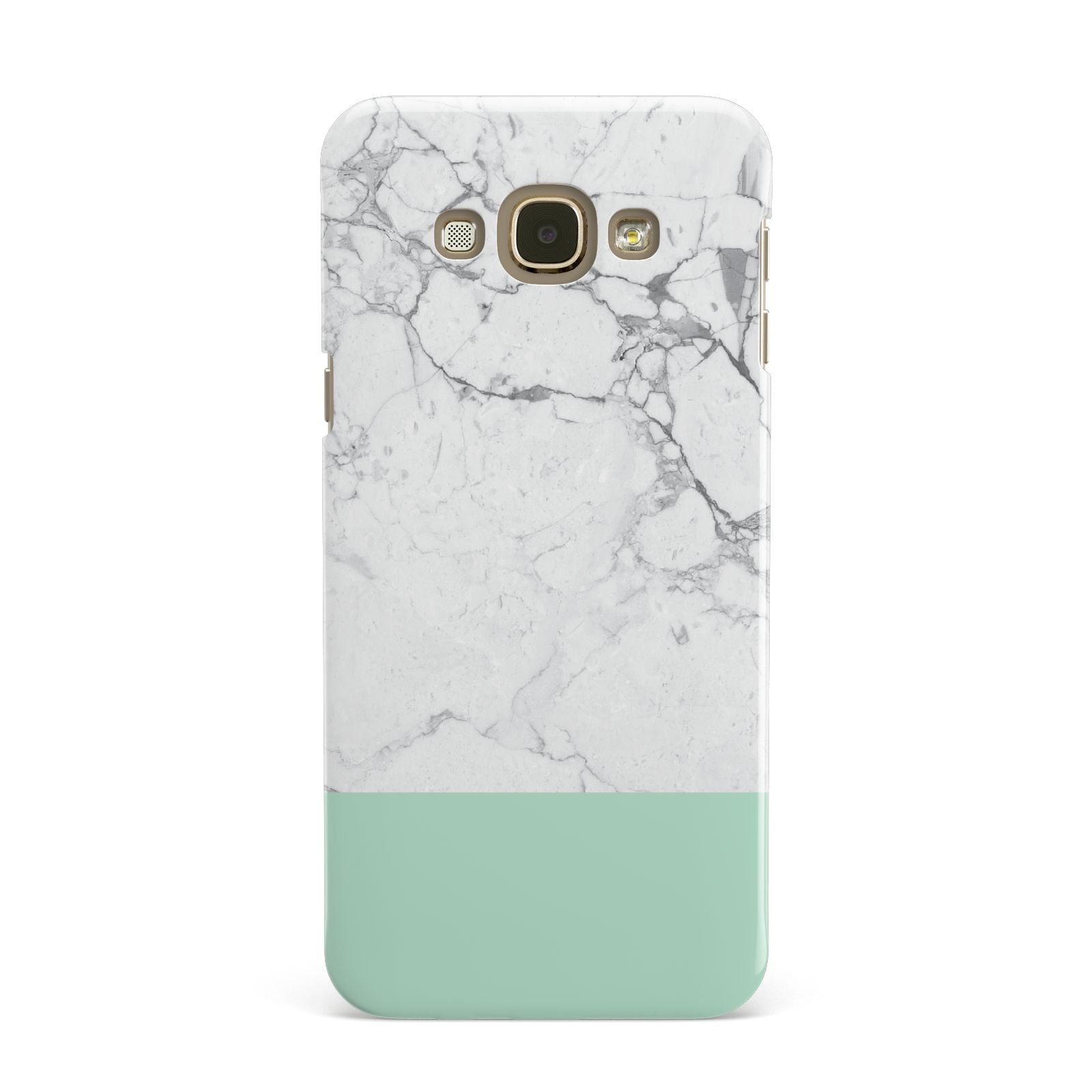 Marble White Carrara Green Samsung Galaxy A8 Case