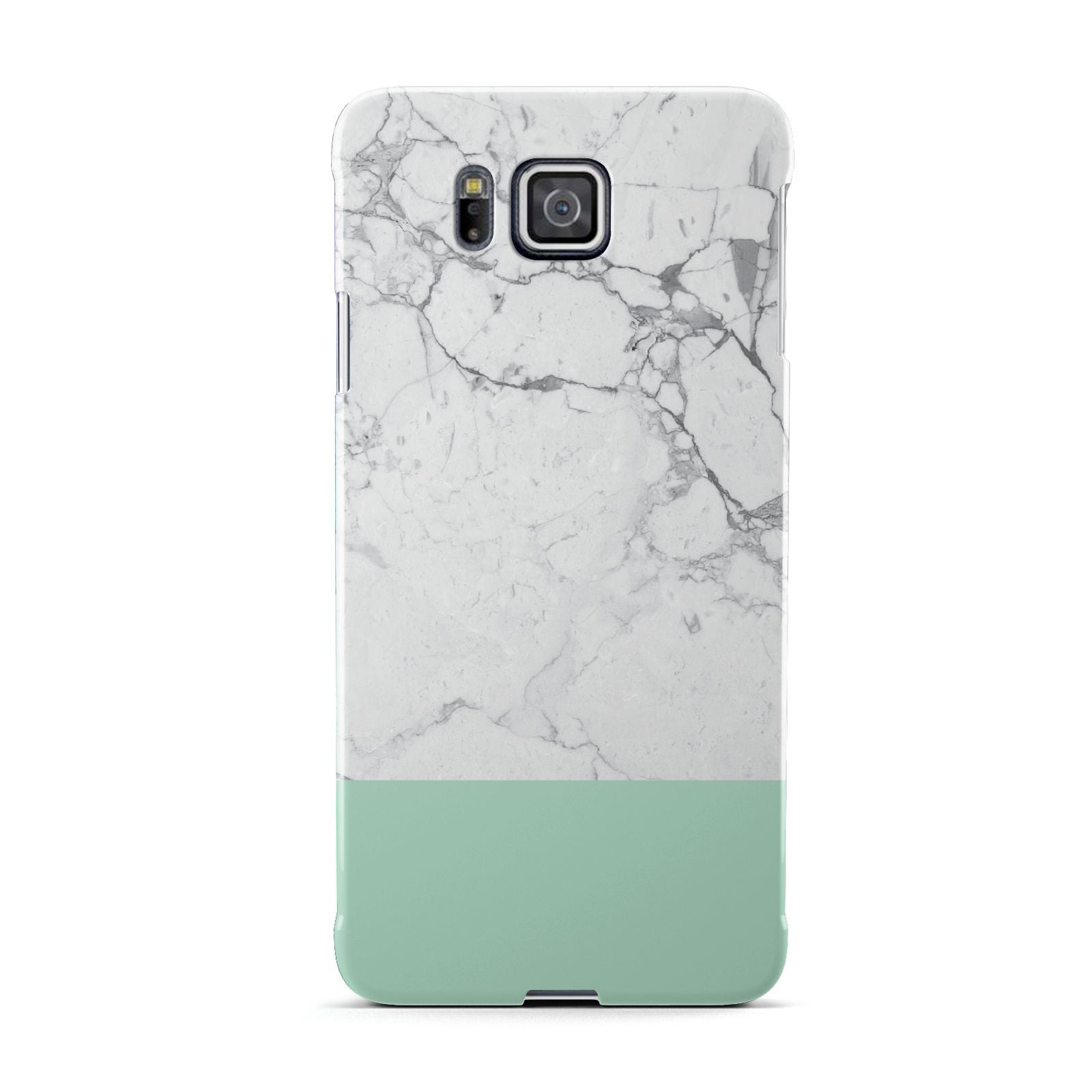 Marble White Carrara Green Samsung Galaxy Alpha Case