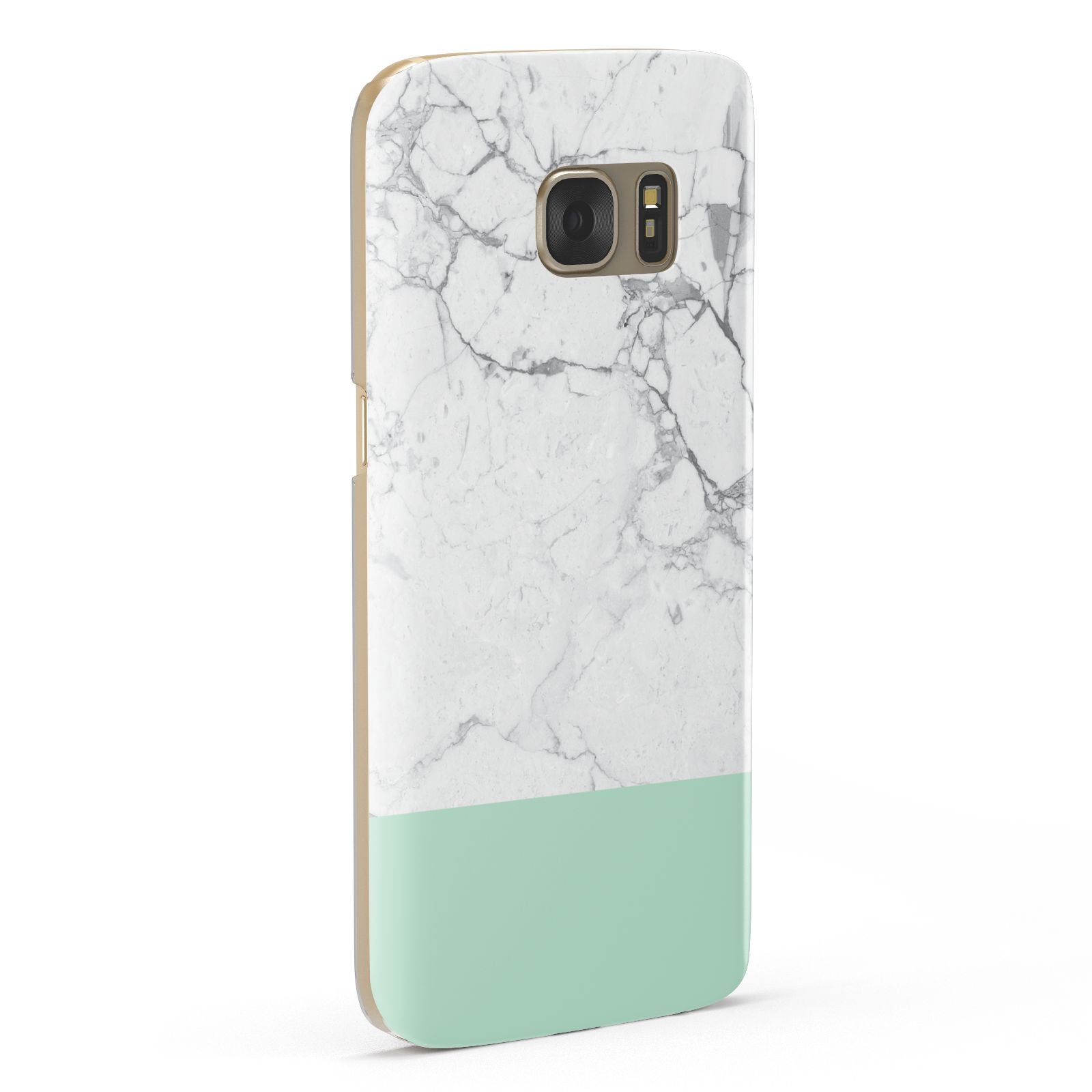 Marble White Carrara Green Samsung Galaxy Case Fourty Five Degrees