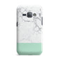 Marble White Carrara Green Samsung Galaxy J1 2016 Case